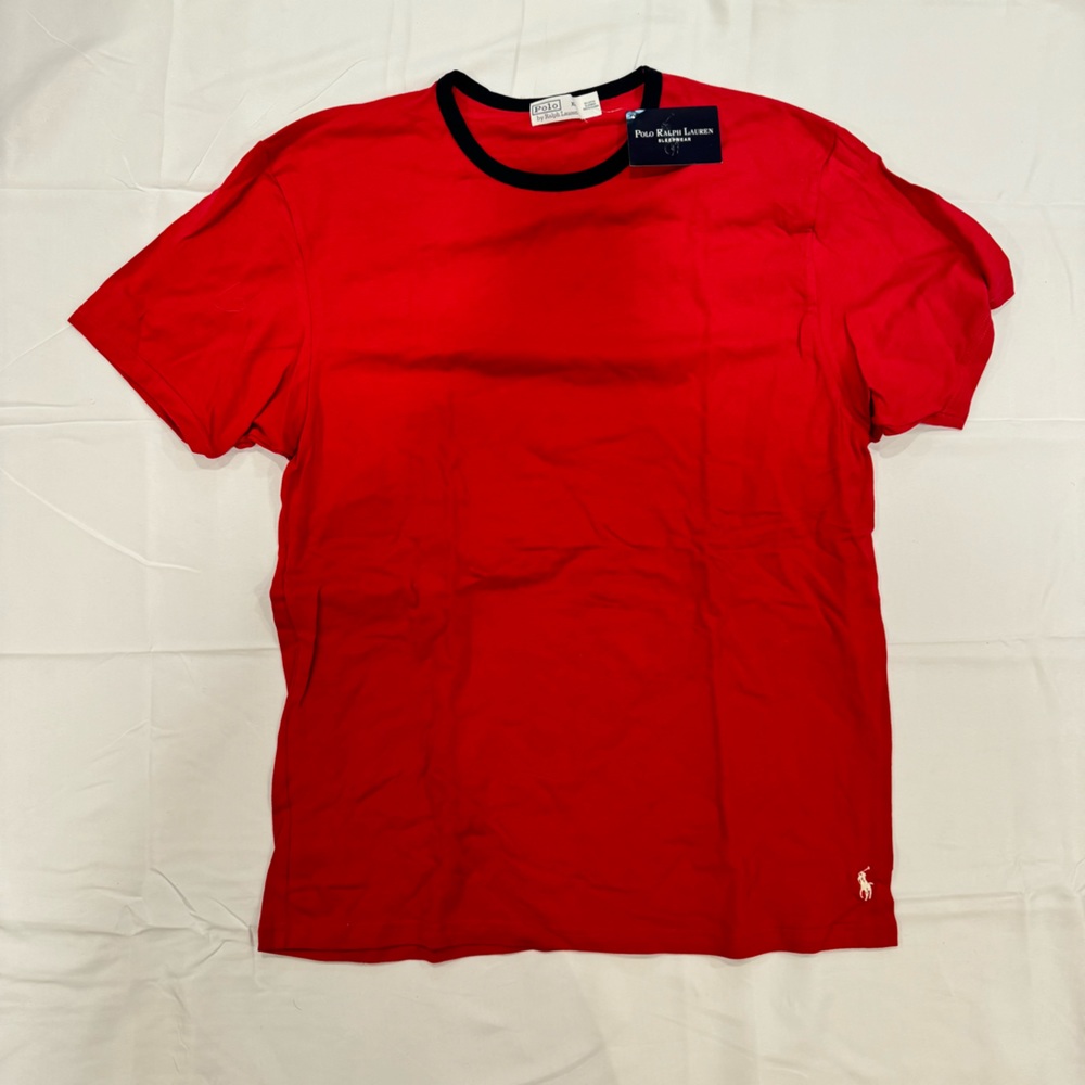 Polo by Ralph Lauren sleepwear pajama shirt. Brand new never worn Red sz XL